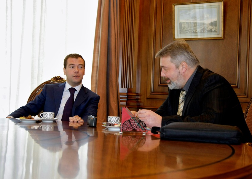 Muratov sa Medvedevom