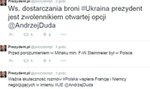 Internauci kpią z Komorowskiego przez Twittera