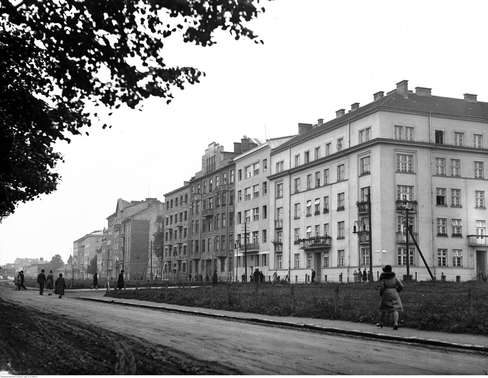 Aleja Zygmunta Krasińskiego w Krakowie (1930 r.)