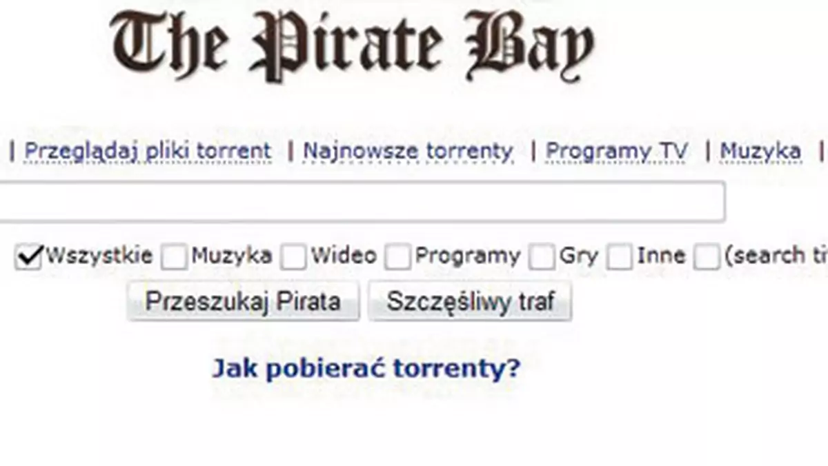 Wyrok w sprawie przeciwko twórcom The Pirate Bay