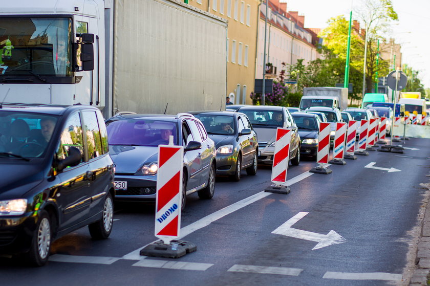 Remont sparaliżował pół Poznania