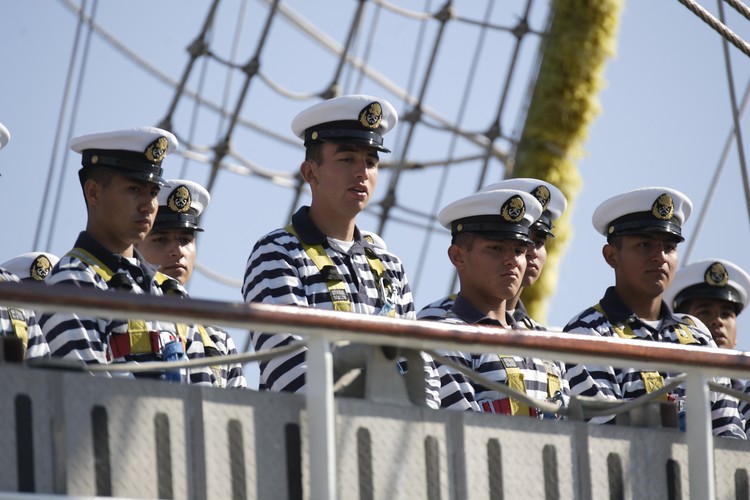 Żaglowiec ARM Cuahtemoc zawinął do portu w Gdyni