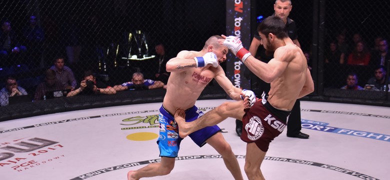 KSW 38: pierwsza taka walka i zwycięstwo Ażijewa - GALERIA