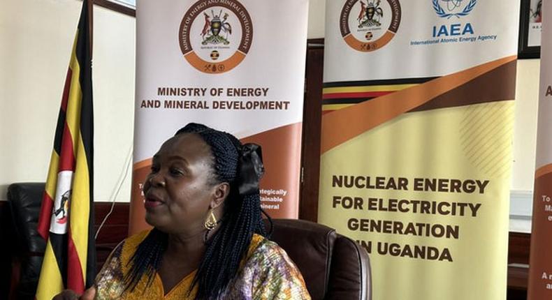 The Minister of Energy, Ruth Nankabirwa Ssentamu