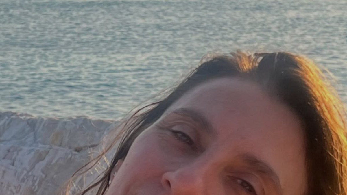 Anja Mandić na moru