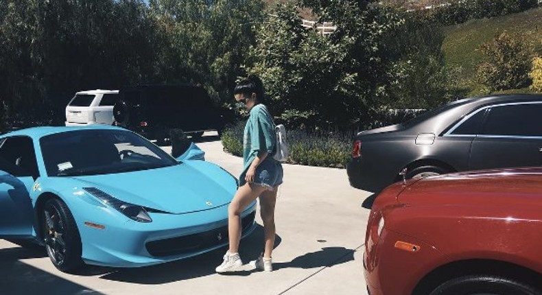 Kylie Jenner's car collection