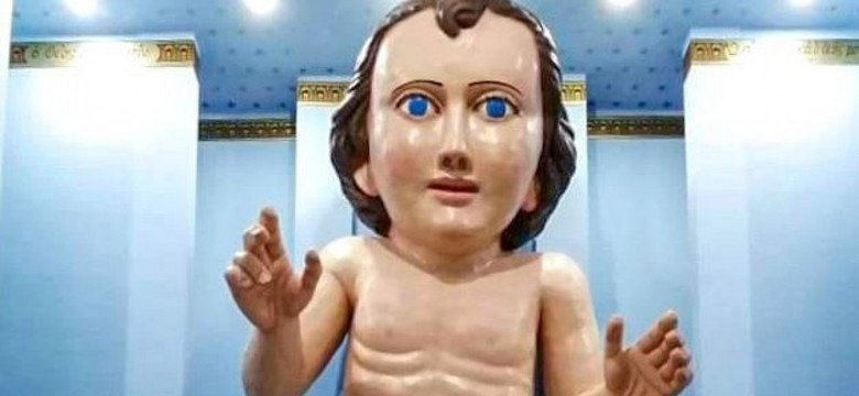 6,5-metrowe Dzieciątko Jezus. Figura stała się obiektem wielu żartów