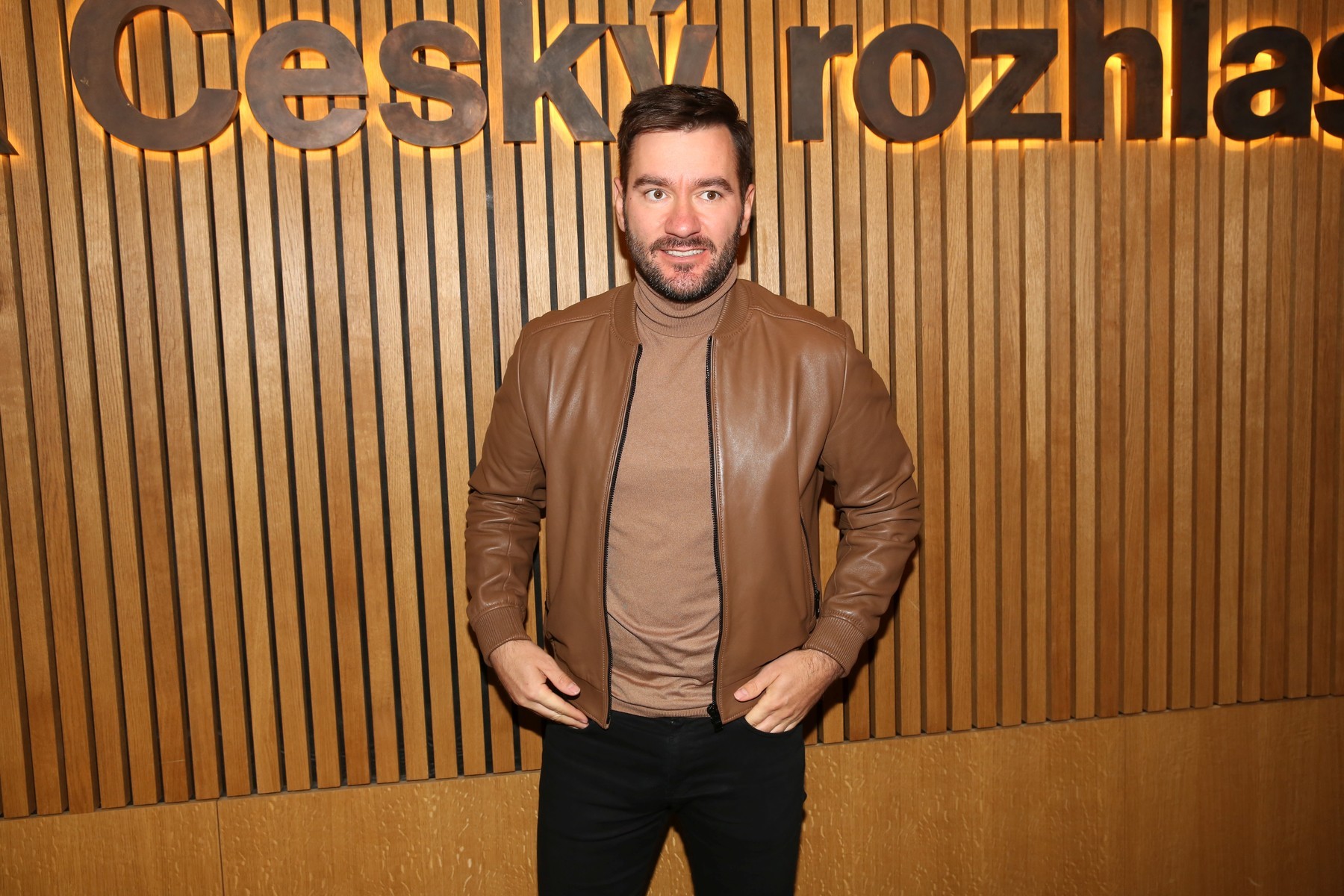 Český spevák Marek Ztracený.