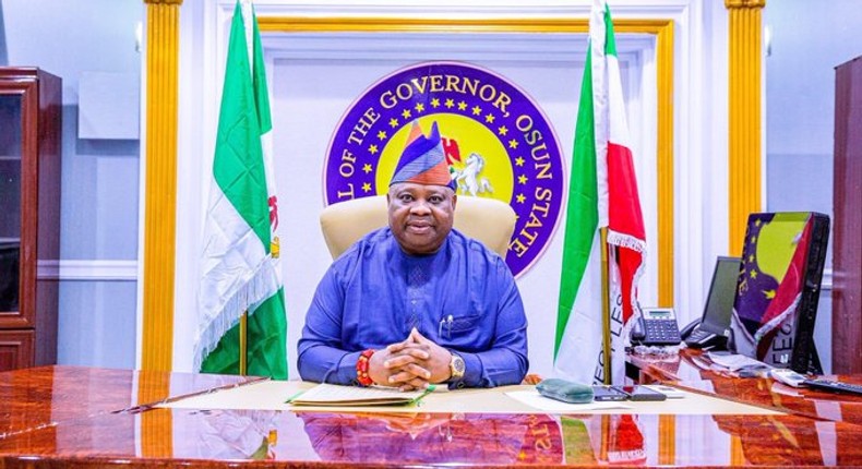 Osun State governor, Ademola Adeleke. [Twitter:OsunGovt]