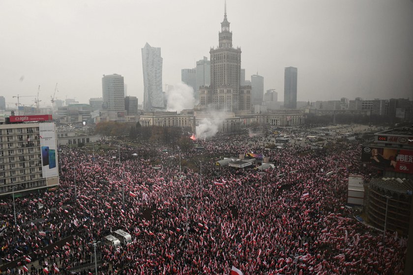 Niesamowity koniec Marszu Niepodległości. Zobacz, co zrobili