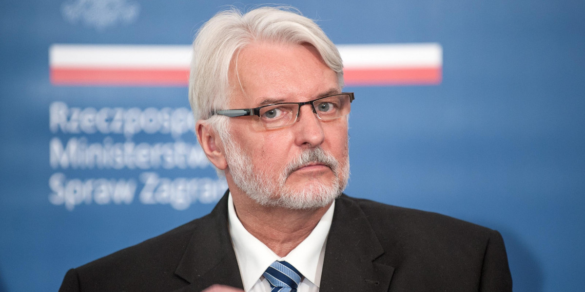 Waszczykowski ostro o Niemcach!