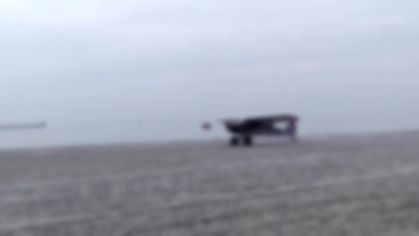 Pierwsze w Polsce lądowanie na miejskiej plaży