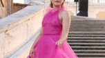 Florence Pugh na pokazie mody Valentino w Rzymie