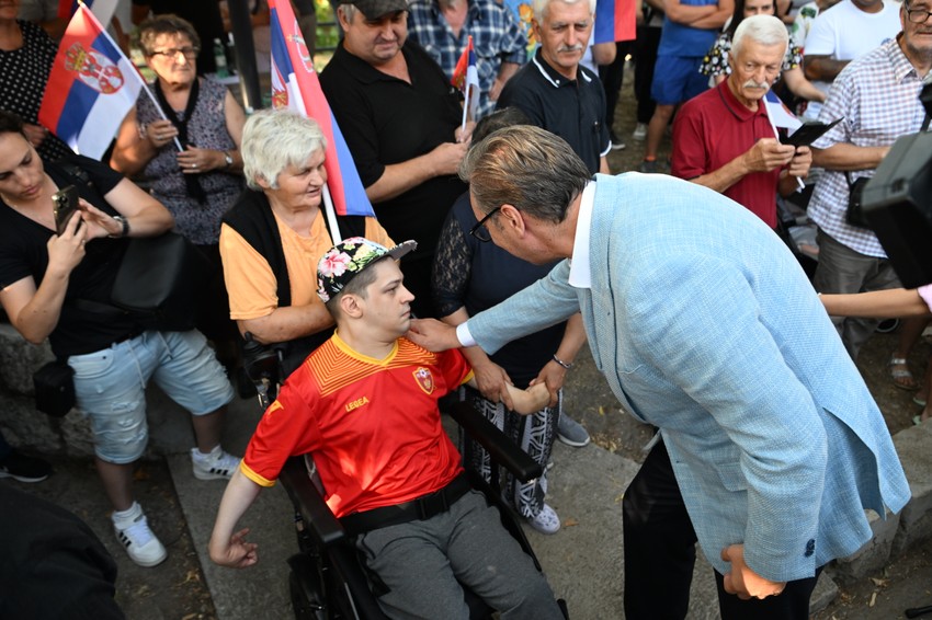 Aleksandar Vučić u Knjaževcu