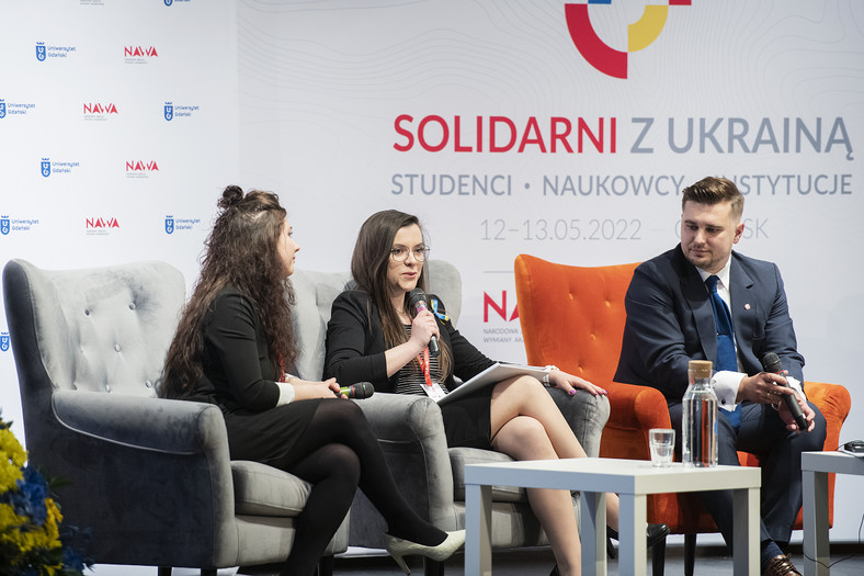 Konferencja "Solidarni z Ukrainą"