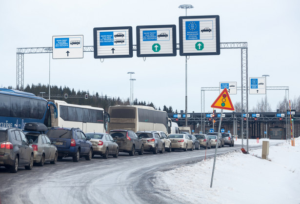 Nuijamaa. Przejście graniczne między Finlandią a Rosją