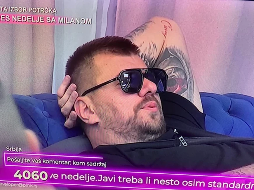 Marko Janjušević Janjuš (Foto: Screenshot TV Pink)