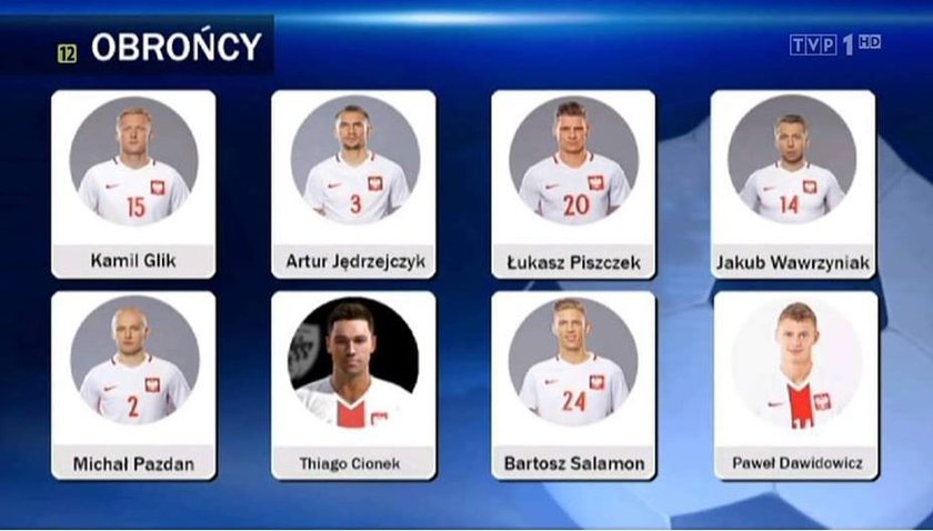 TVP zaliczyło potężną wpadkę przed Euro 2016. Zdjęcie Thiago Cionka...