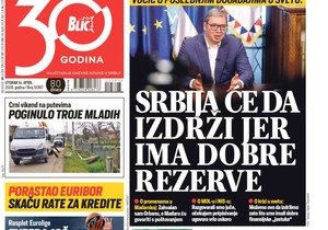 Blic naslovna strana za 14.4.