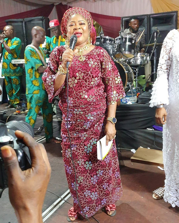 Veteran Nigerian singer, Salawa Abeni  [Instagram/OfficialSalawaAbeni]