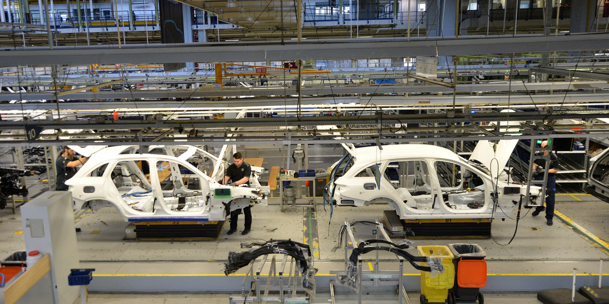 Mercedes-Benz factory in Bremen