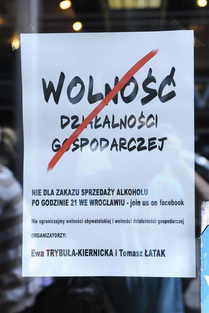 Będzie prohibicja we Wrocławiu!