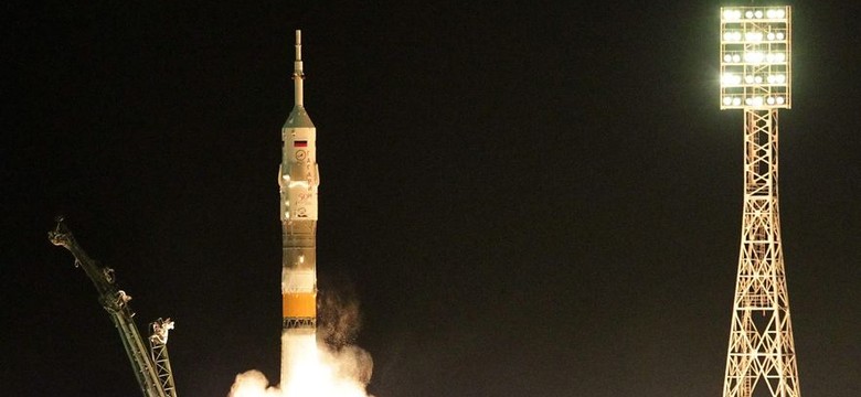 Sojuz wystartował Na pokładzie dwóch Rosjan i Amerykanin