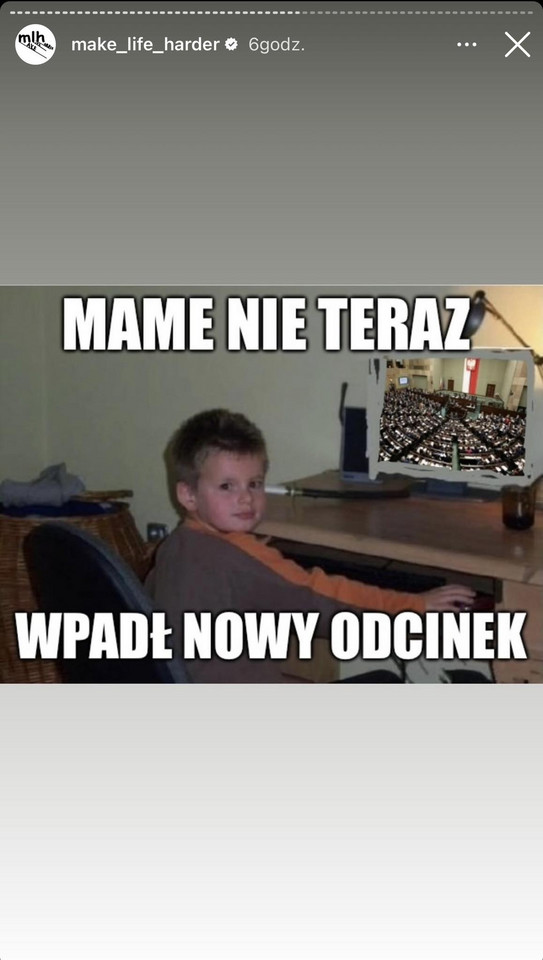 Memy po posiedzeniu Sejmu