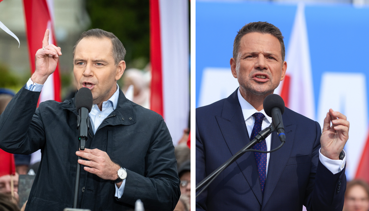 Na kogo zagłosowaliby teraz Polacy -Trzaskowski czy Nawrocki. Wynik sondażu to nokaut