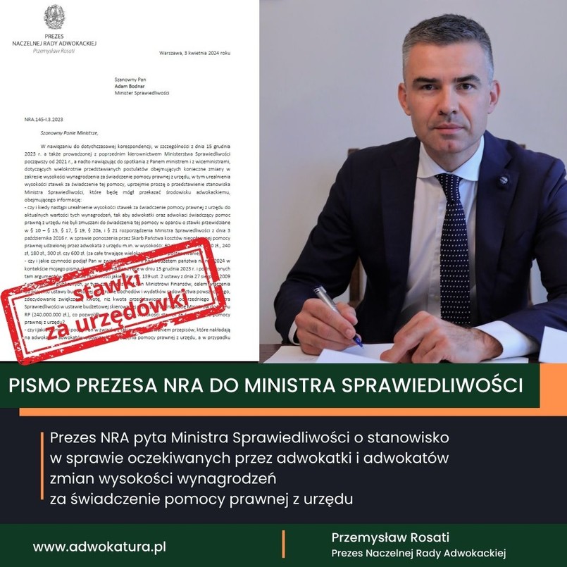 Prawo do sądu dla ubogich to fikcja? Prezes NRA alarmuje i mówi o "rozporządzeniu wstydu"