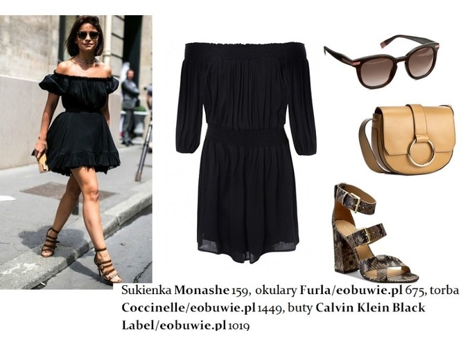 Dekolt Carmen. STYLIZACJE