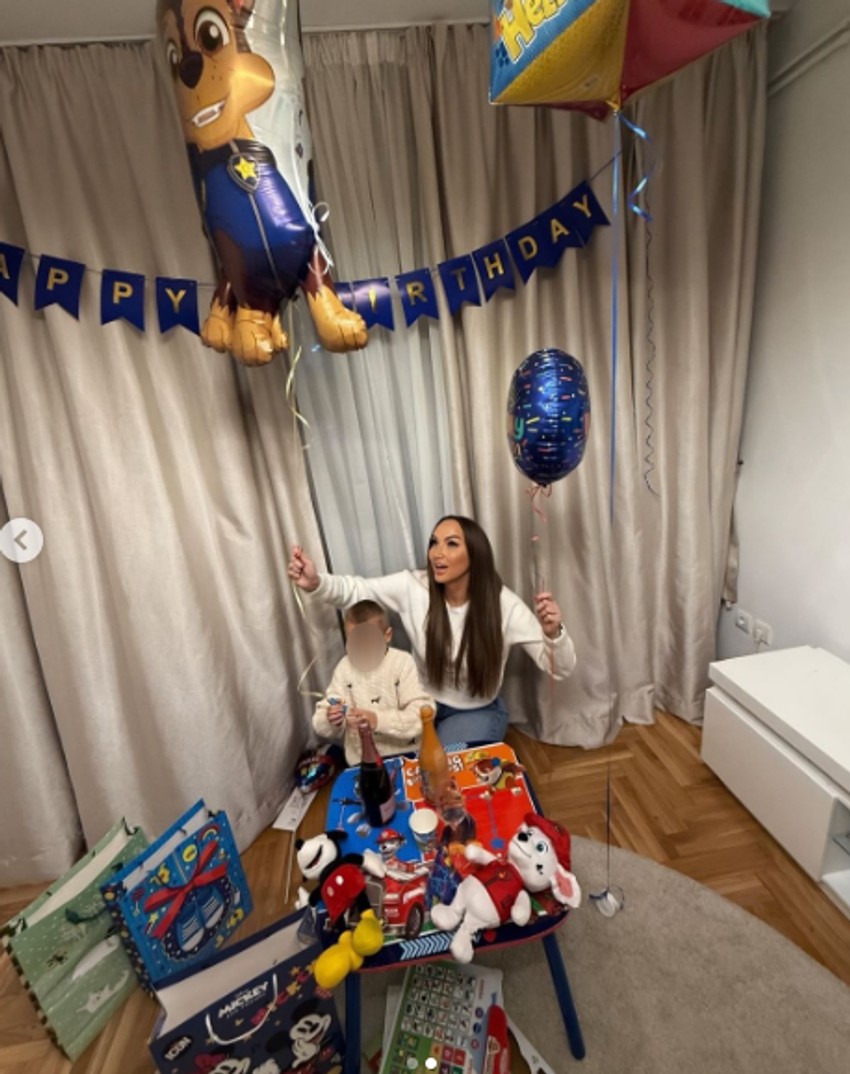 Goga Sekulić proslavila sinu rođendan