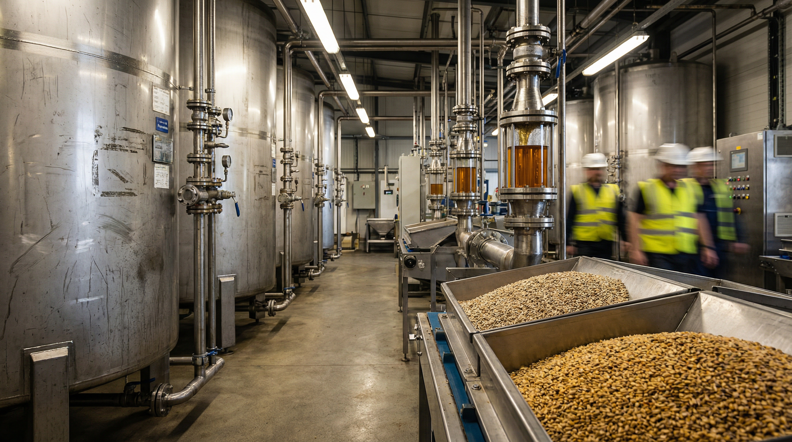 Un solvant neurotoxique dérivé du pétrole utilisé pour extraire les huiles végétales