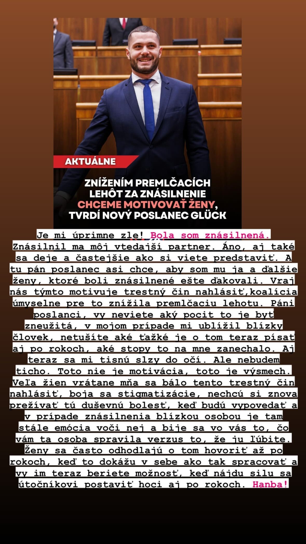 Najťažšia spoveď Lenky Ježovej.
