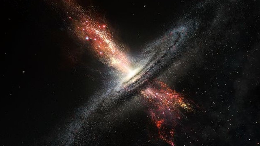 Pasożytnicze czarne dziury mogą pożerać gwiazdy od środka, fot. Wikimedia Commons/ESO/M. Kornmesser
