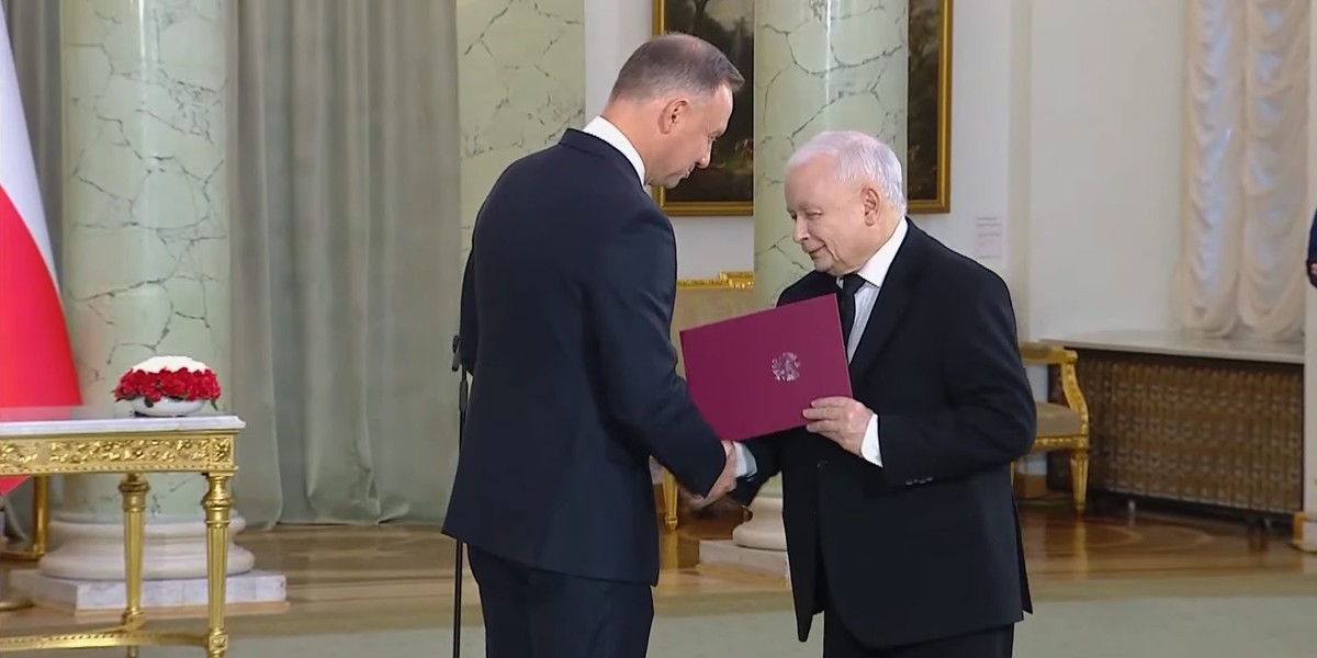 Prezes PiS został powołany przez prezydenta na stanowisko wicepremiera.