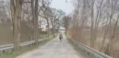 W Międzychodzie jak na Dzikim Zachodzie. Galopem uciekał przed policją. Film robi furorę!