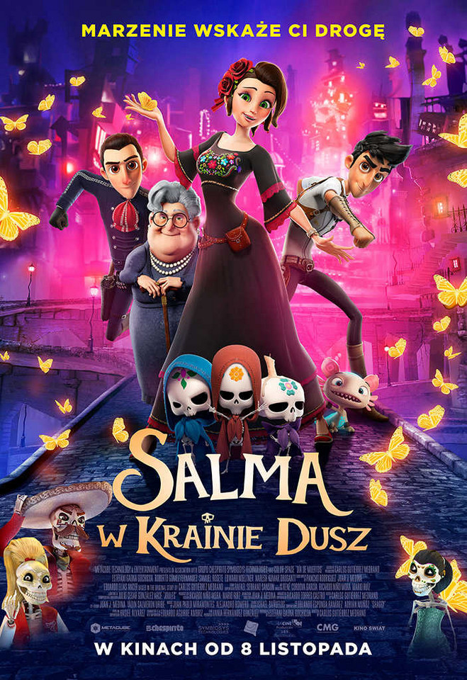 "Salma w krainie dusz". Plakat filmu, twórcy, polski dubbing 