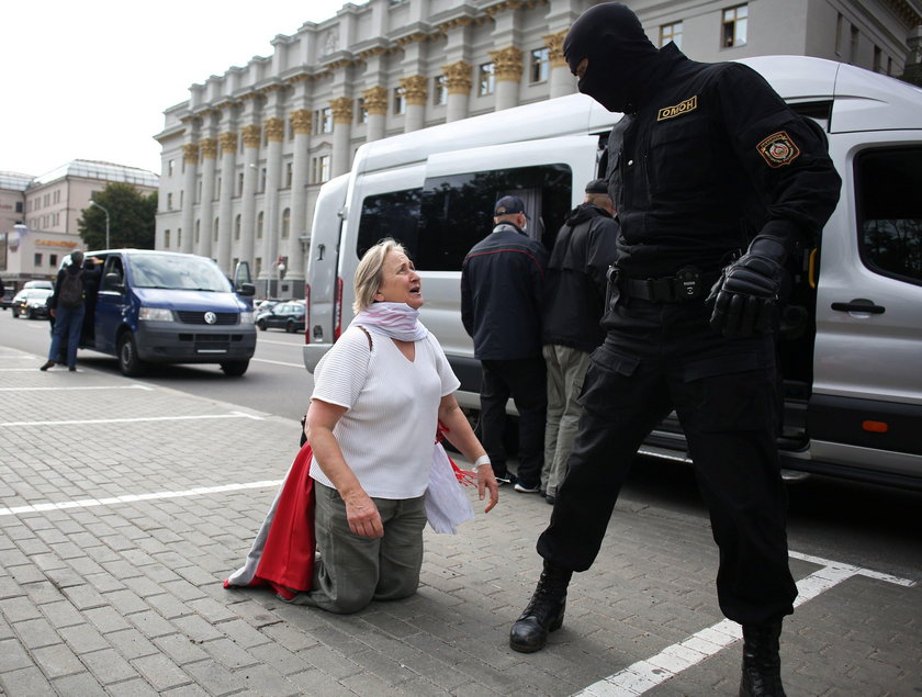 Protesty na Białorusi