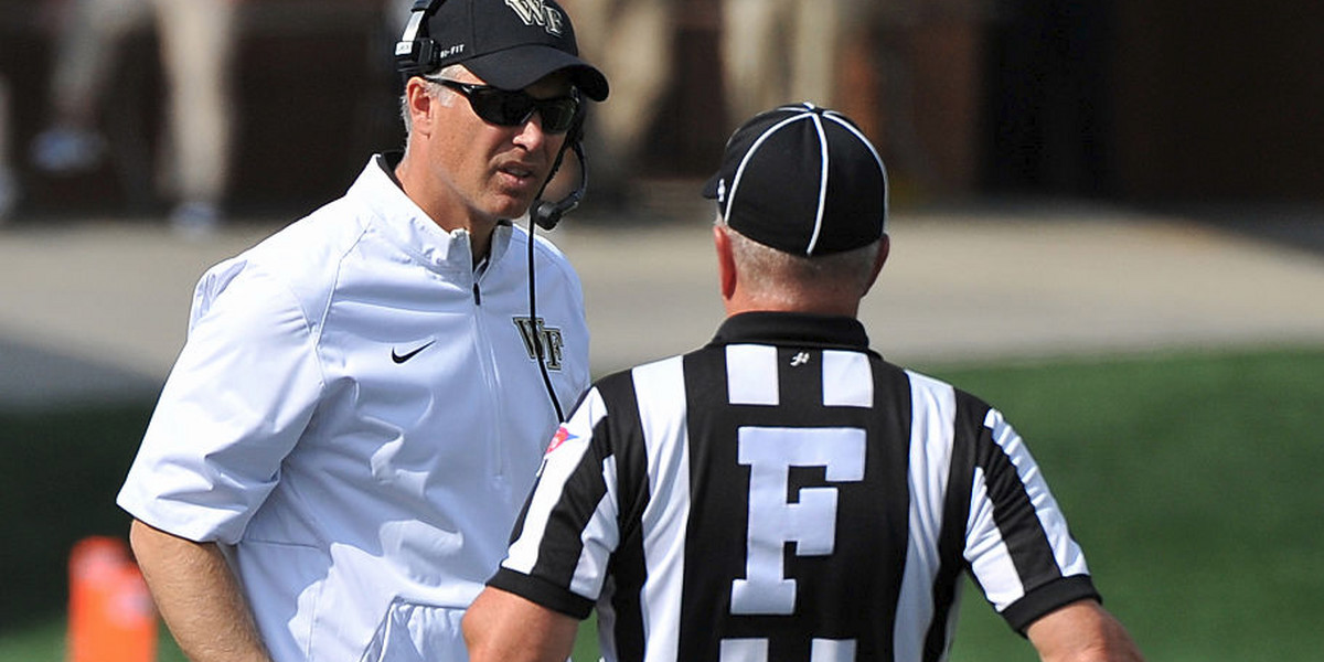 Wake Forest football radio announcer has been fired for leaking confidential information to opponents