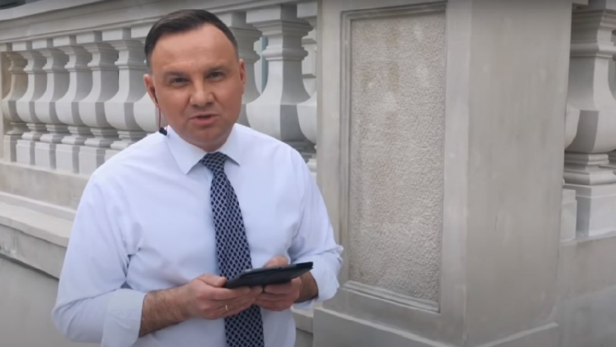 Andrzej Duda w Hot16Challenge 