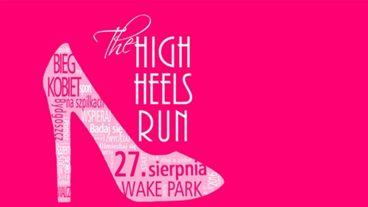 W sobotę w Wake Parku w bydgoskim Myślęcinku odbędzie się "The High Heels Run Bydgoszcz". Uczestniczki ruszą w kierunku mety około godz. 12. Pierwszemu w historii kujawsko-pomorskiemu wyścigowi w szpilkach przyświecać będzie szczytna idea.