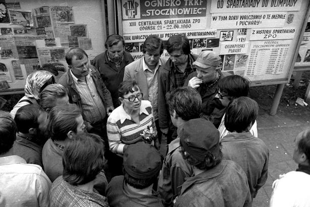 strajk w Stoczni Gdanskiej, sierpien 1980