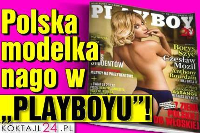 Polska modelka nago w "Playboyu"!