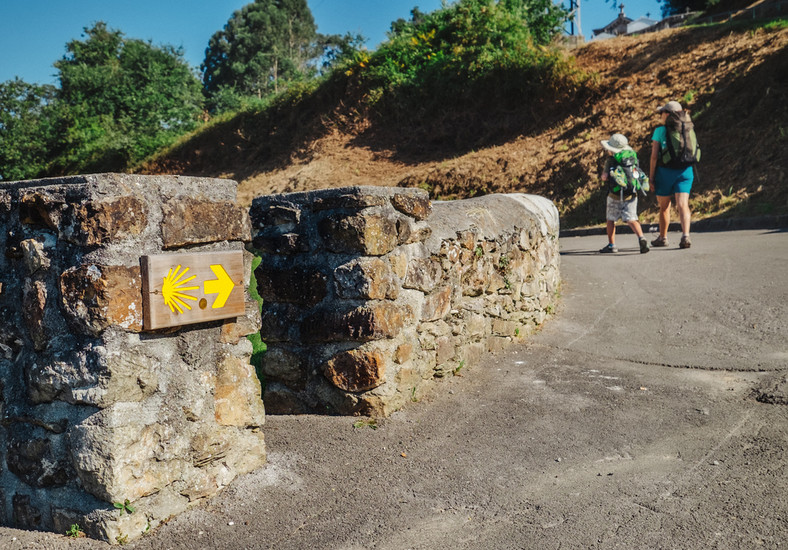 Na trasie Santiago de Compostela.