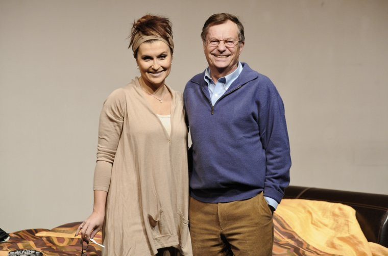Katarzyna Skrzynecka i Stefan Friedmann na deskach Teatru Bajka