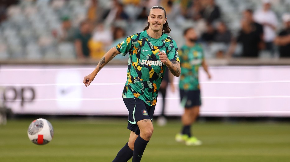 Jackson Irvine focista / Fotó: Getty Images