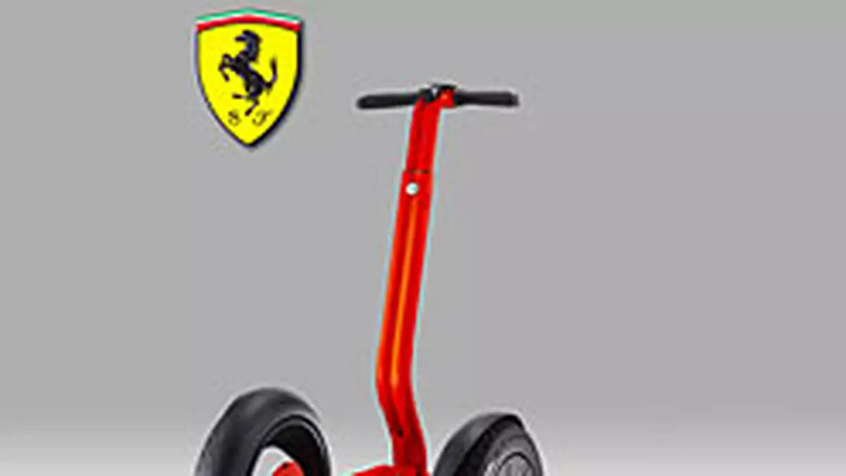 Miejskie Ferrari: dwa koła, silnik elektryczny, 20 km/h
