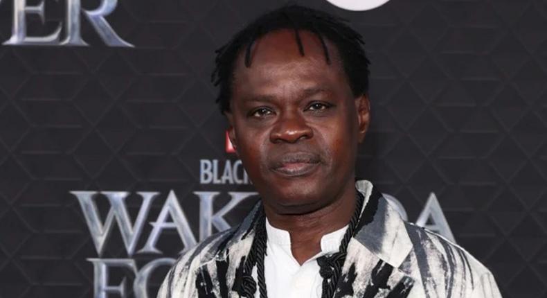 Baaba Maal lors de la première de Black Panther - Wakanda forever