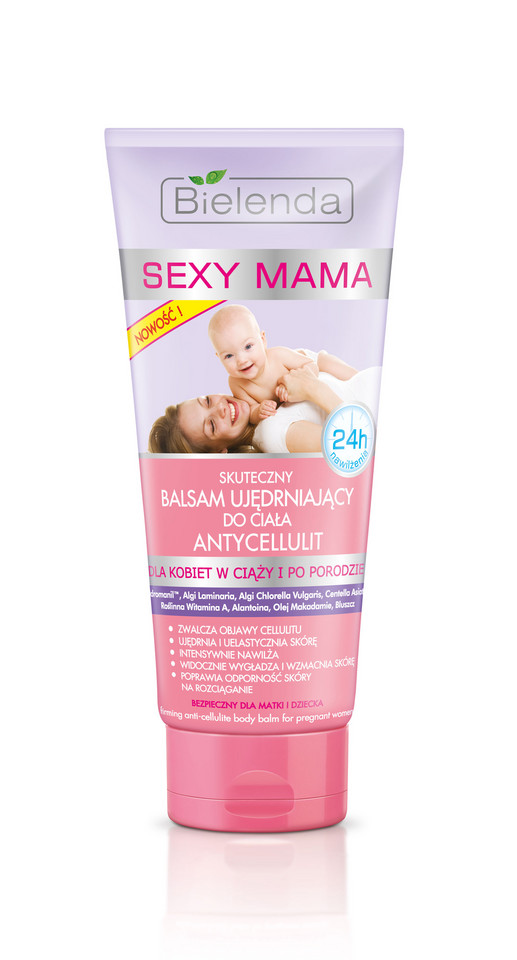 SEXY MAMA Skuteczny Balsam Ujędrniający do Ciała ANTYCELLULIT - Bielenda